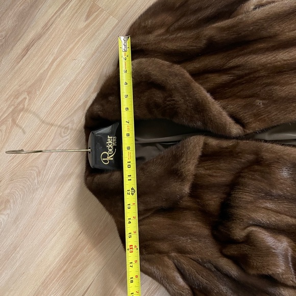 NWT Mink Fur Coat - Picture 8 of 13